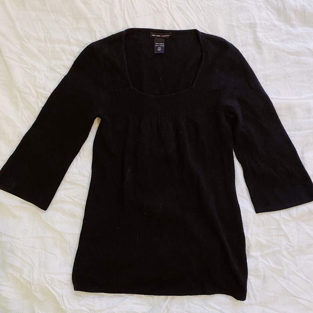 Black sweater